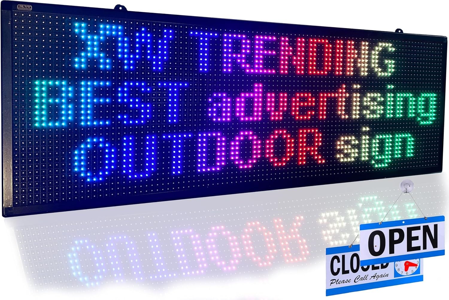 45&Prime; WiFi Scrolling LED Sign Advertising Display
