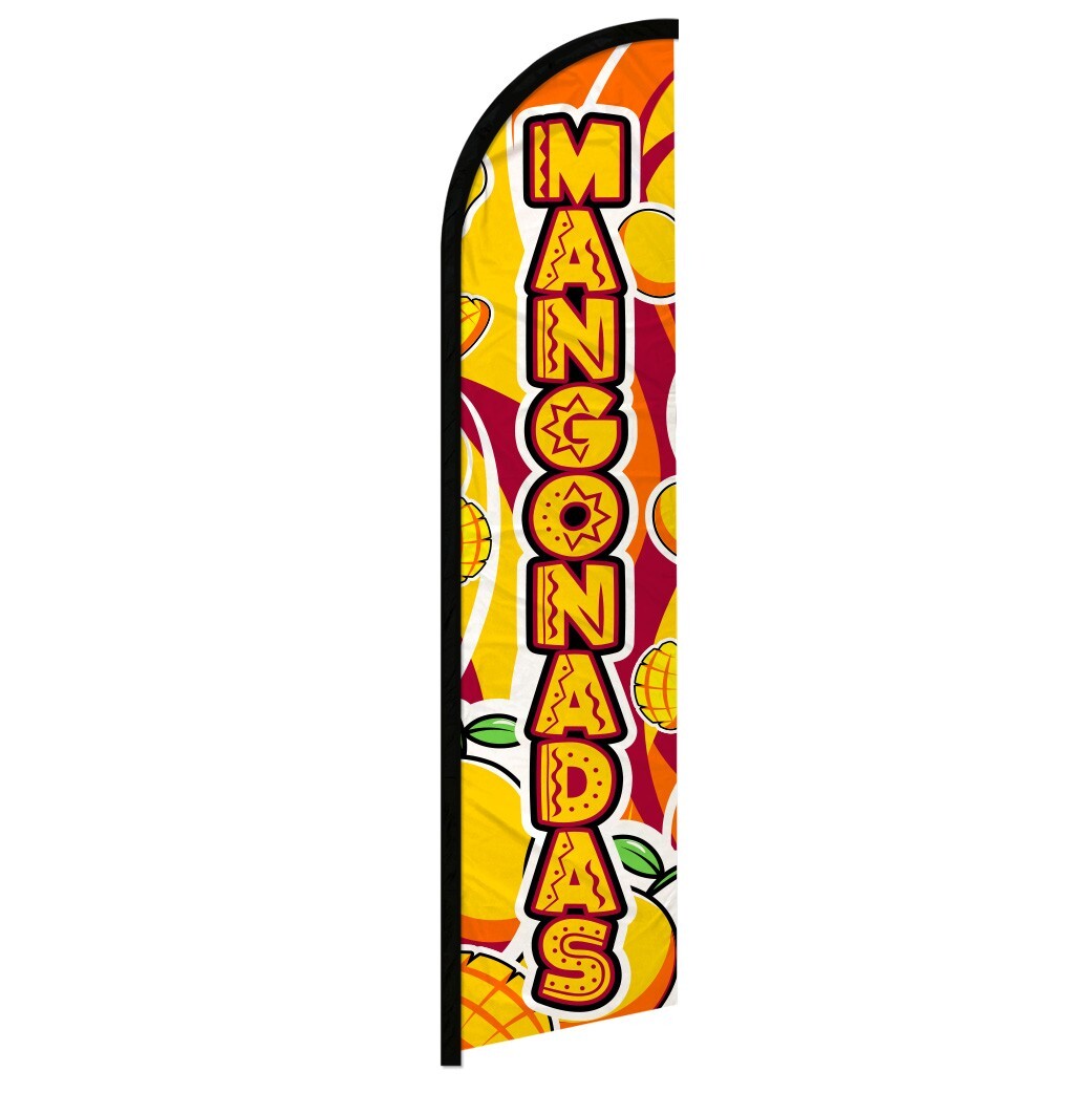 Mangonadas Windless Swooper Flag Concessions Drinks