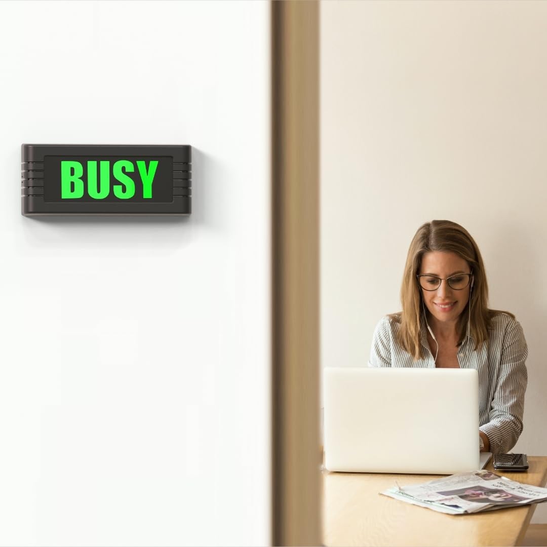 BusyBox S smart sign | Bluetooth | Battery Powered | Home Office | Wireless |