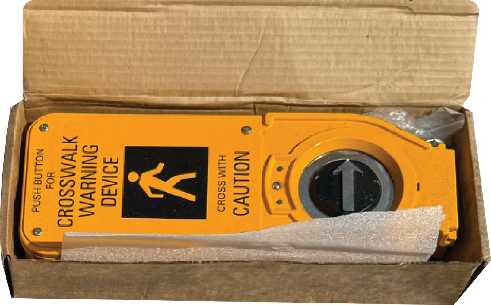 NOB Crosswalk Warning Signal System MUTCD Pedestrian LED Traffic Push Button