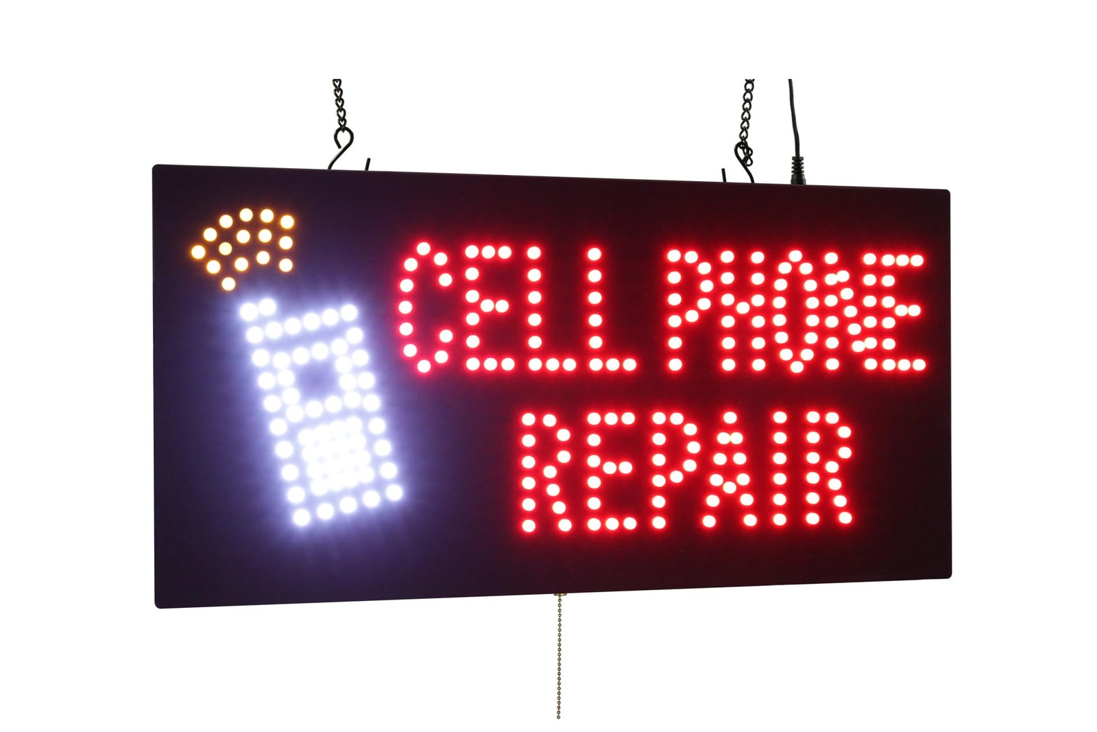 Cell Phone Repair Sign 24X12 60X30Cm Topking Led Neon Florescent Signage