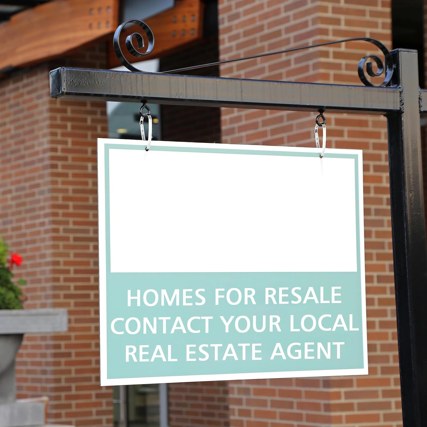 30 Pcs Real Estate Sign Clips for Hanging Signs, Stainless Steel Rider