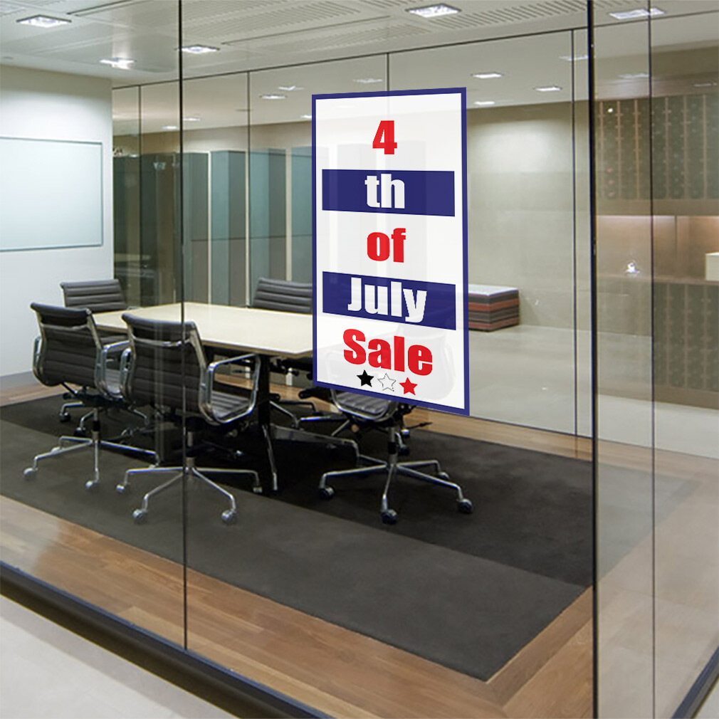 Door Decals Vertical Vinyl Stickers Multiple Sizes 4Th of July Deal Vinyl