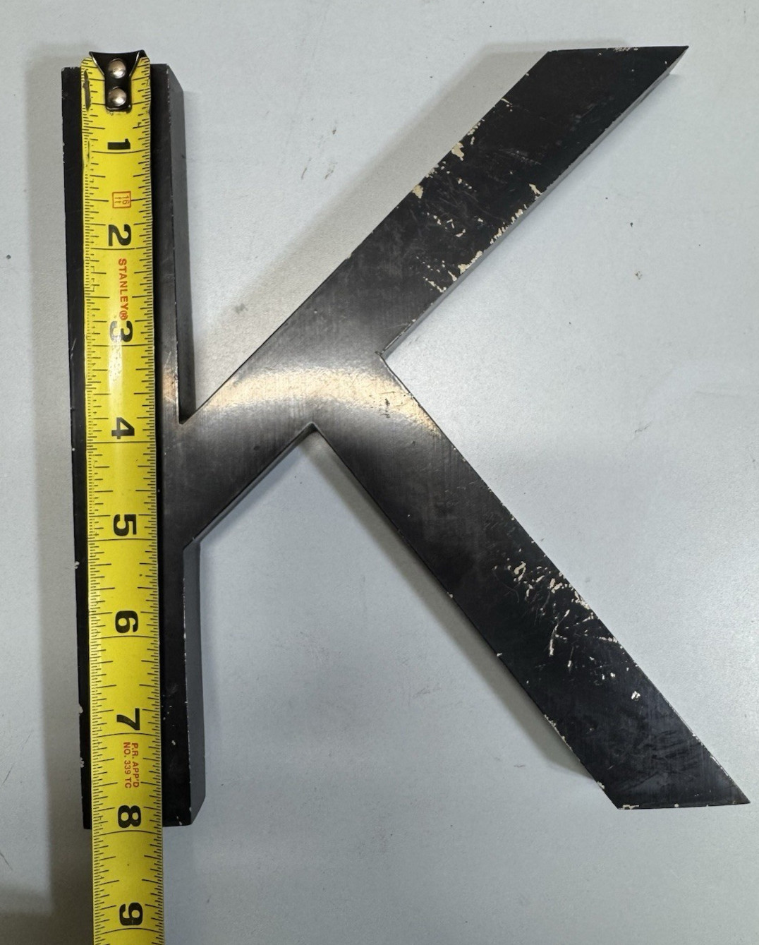 Gemini Inc 8” Cast Aluminum Architectural Letter Sign Black Commercial Letters