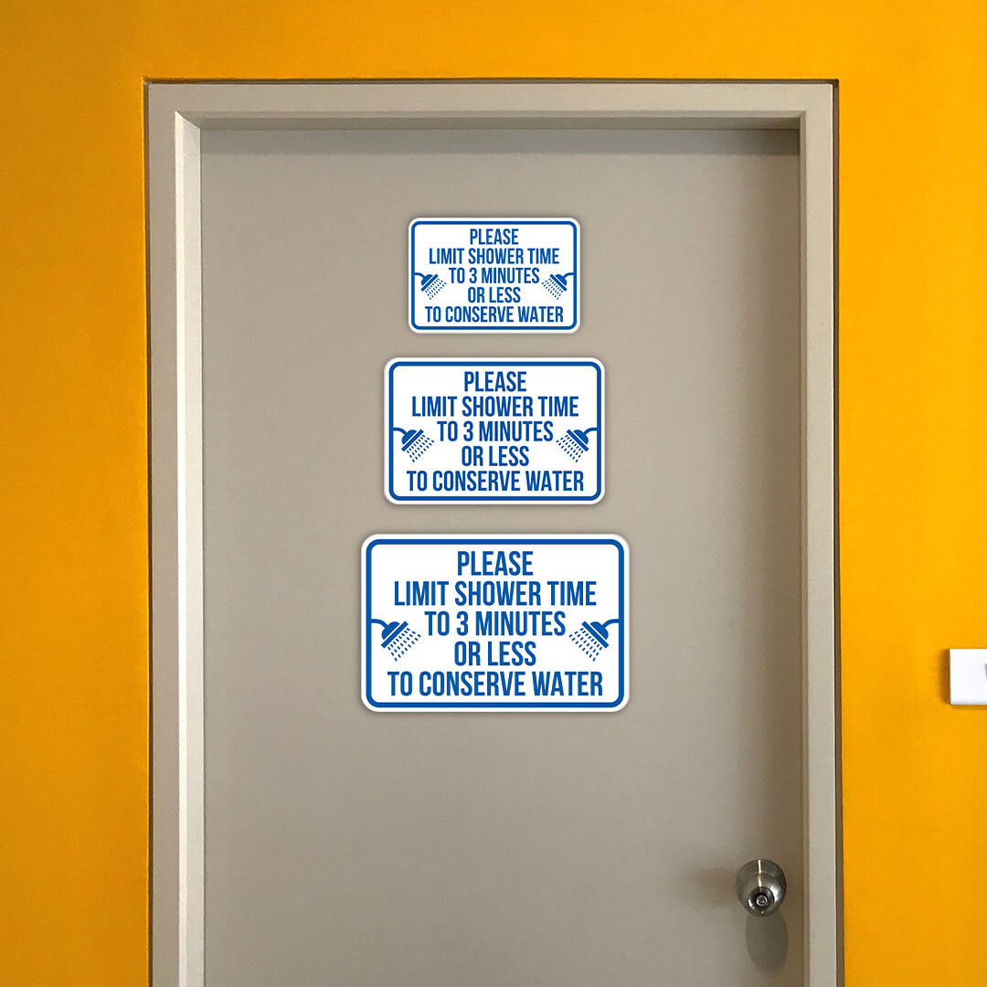 Classic Framed Plus Please Limit Shower Time To 3 Minutes Or Less To Conserve…