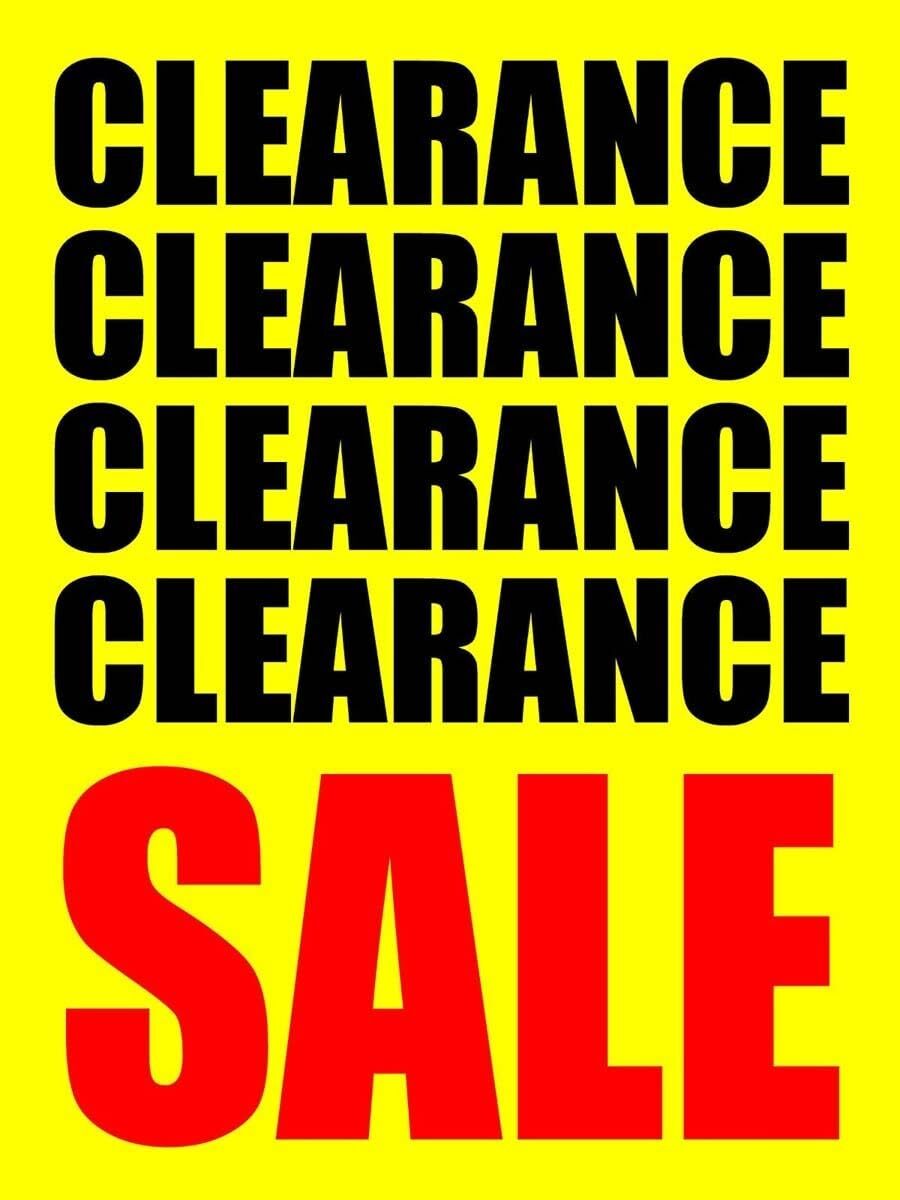 Promotional | Retail Window Display Sign | 18&Prime;W x 24&Prime;H