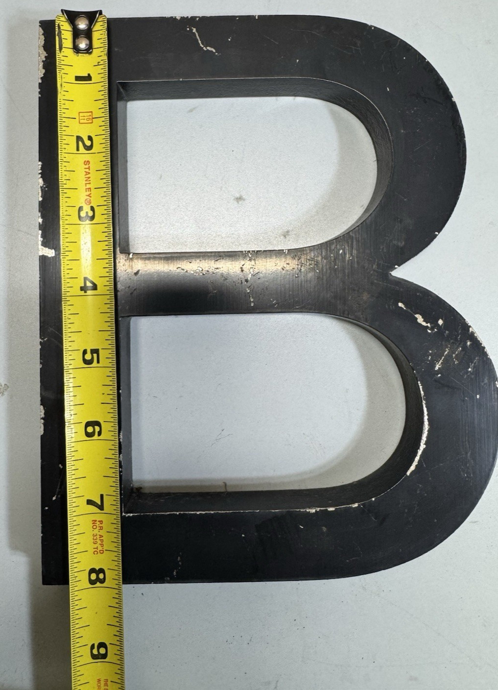 Gemini Inc 8” Cast Aluminum Architectural Letter Sign Black Commercial Letters