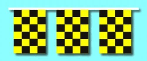 High Quality Checkered Race Track Starter Pennants | Weather Resistant | Sturdy