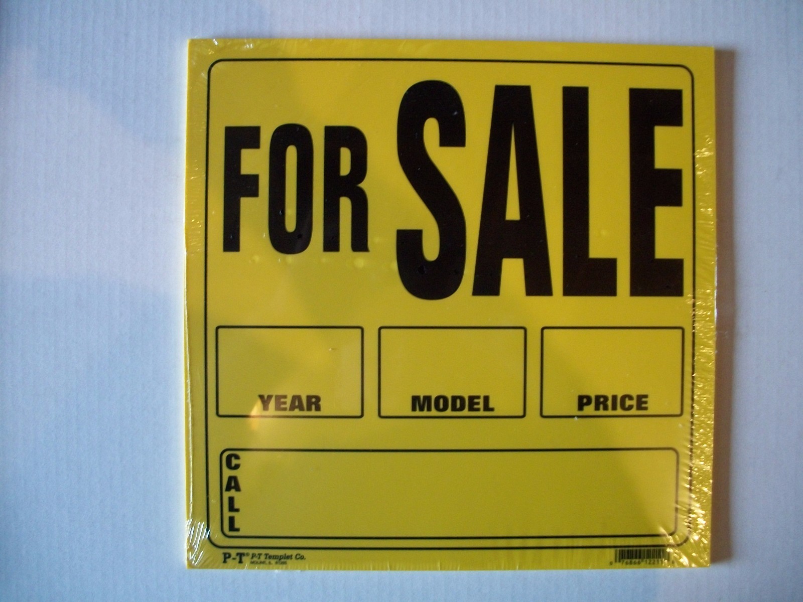 6 Pack 12 x12 Inch Flexible Plastic « FOR SALE » Sign&rsquo;s
