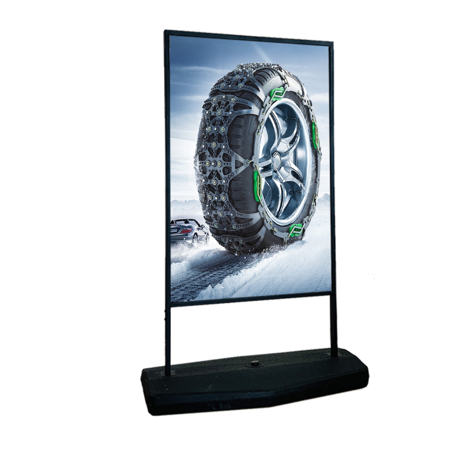 Floor Stand Sign Holder 23⅔ »x35½ » Indoor and Outdoor Sidewalk Refillable Water
