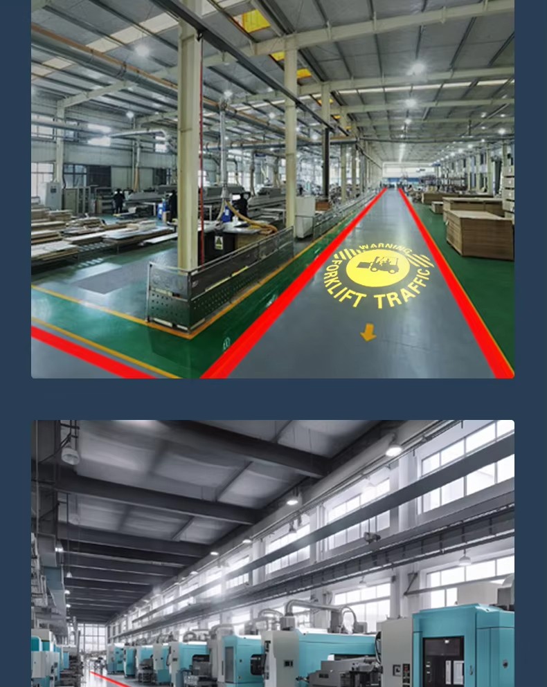 High-Power Laser Line Projector – IP65 Workshop Safety Light with Visible Beam
