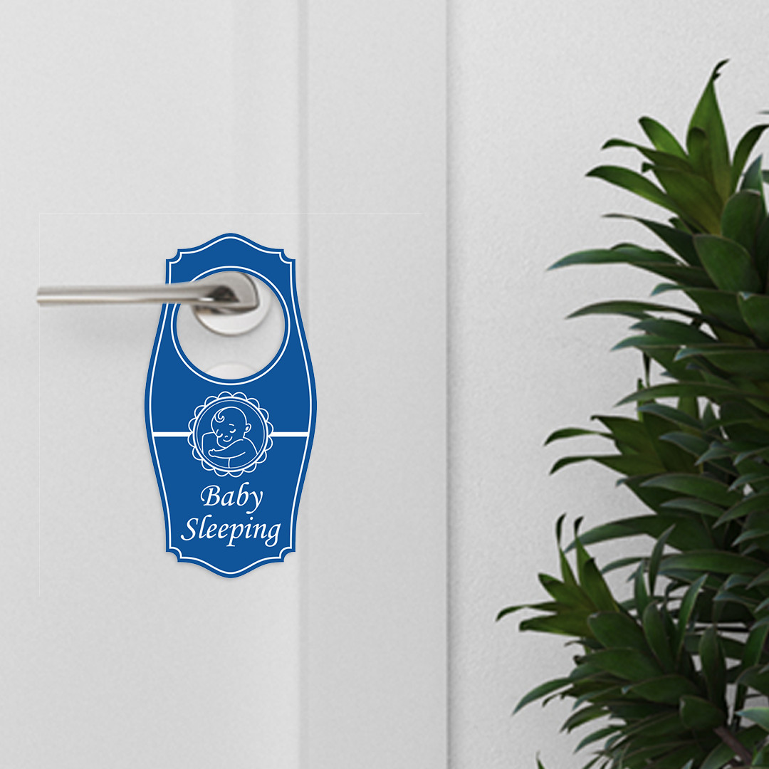 Signs ByLITA Baby Sleeping Door Hanger