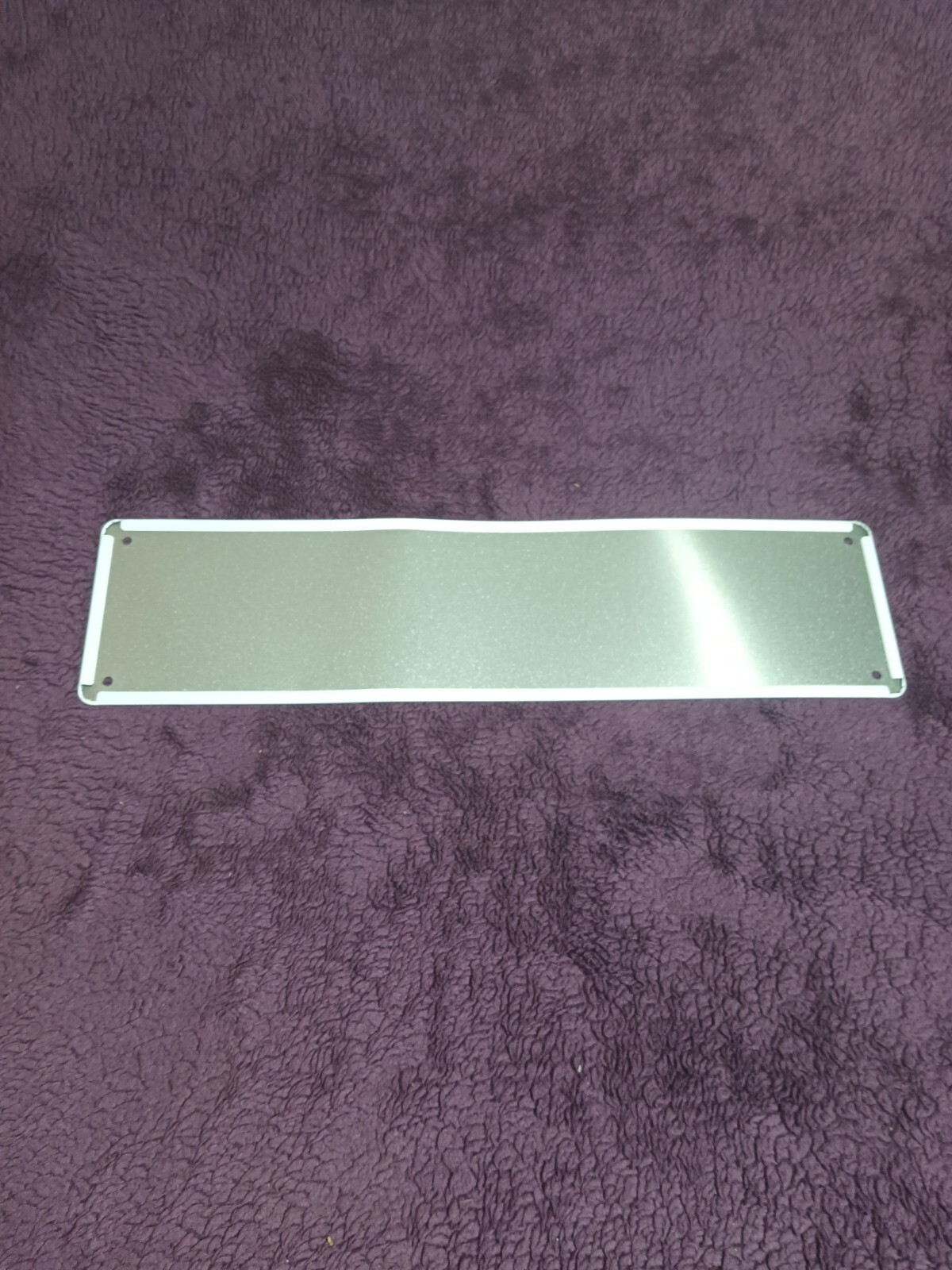 4&Prime; X 15&Prime; Aluminum Street Sign « TROUT ROAD » GREEN & White W/4 Mounting Holes