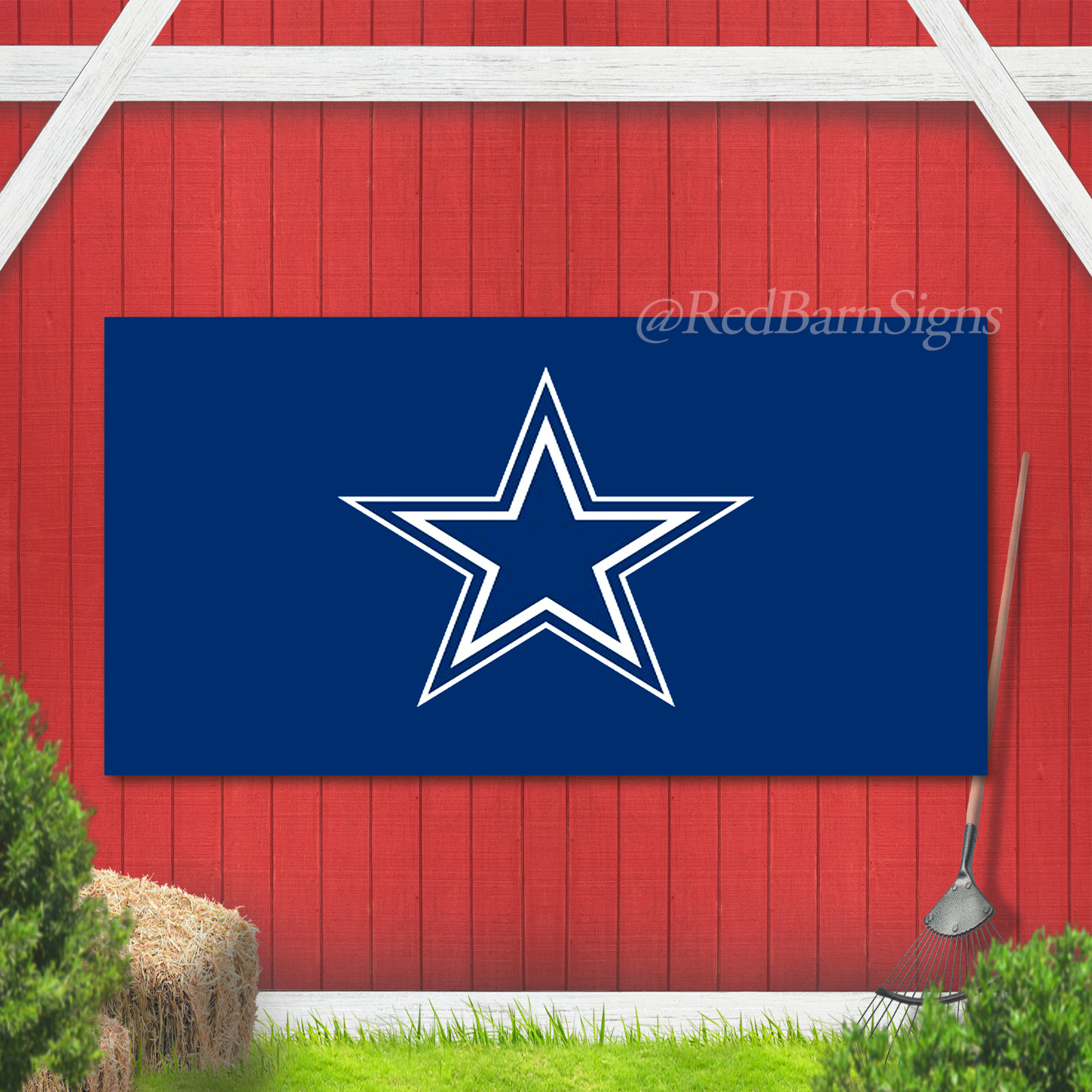 Dallas Cowboys Flag Banner Star Logo FAST FREE Shipping US Seller