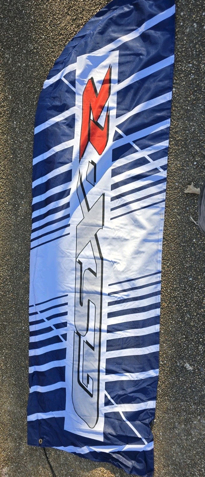 GSX-R PRO Shop 15ft Feather Banner Swooper Flag Kit – INCLUDES 15FT POLE KIT…