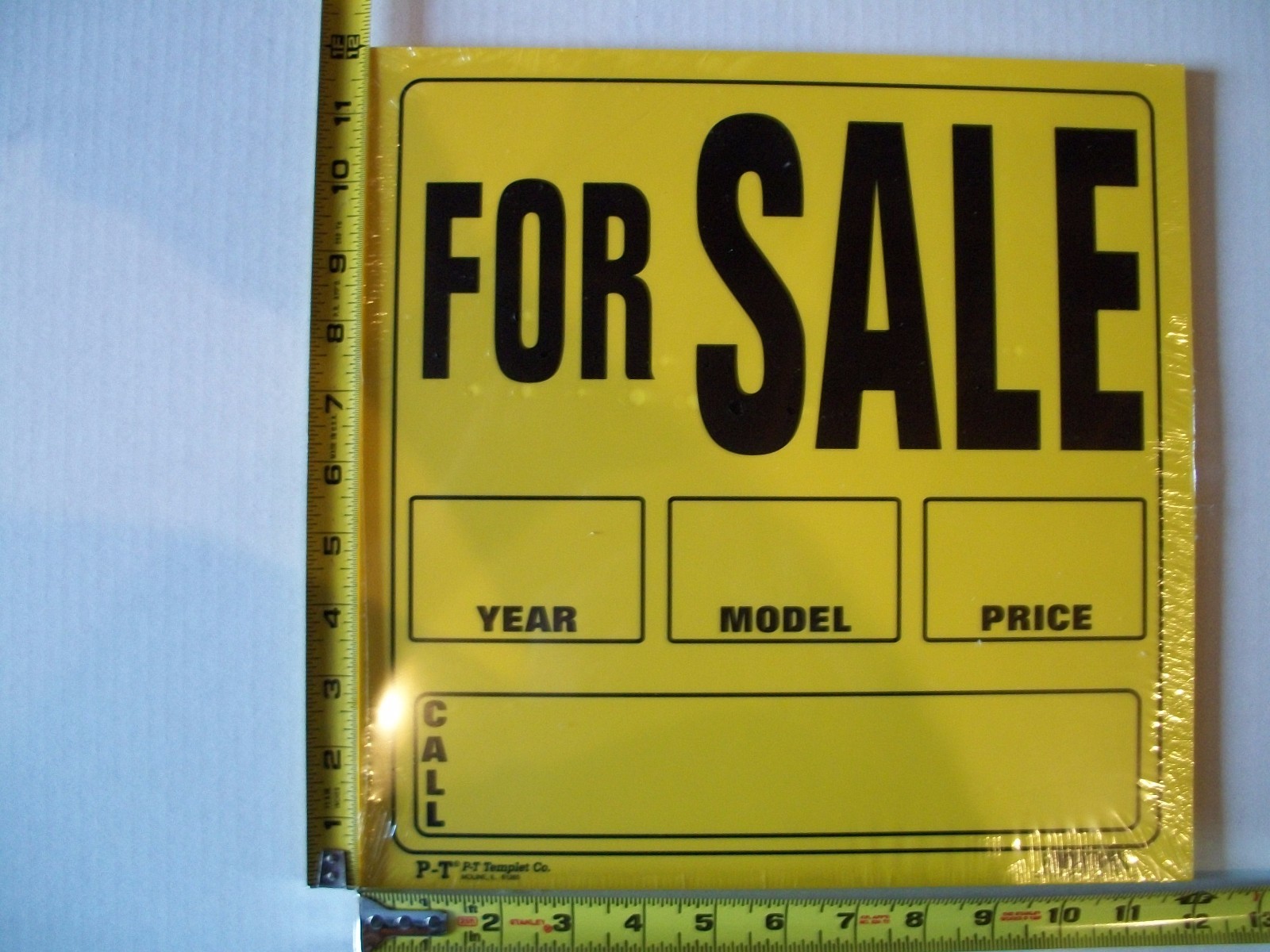 6 Pack 12 x12 Inch Flexible Plastic « FOR SALE » Sign&rsquo;s