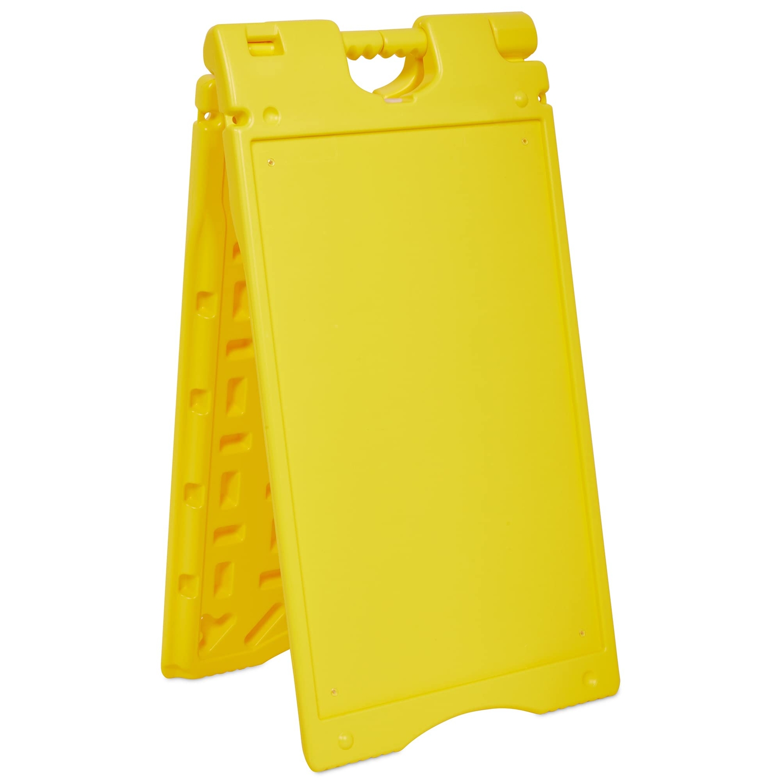 Jumbl A Frame Sign, 15.7&Prime;x26” Display Surface, Outdoor Sandwich Board, Yellow