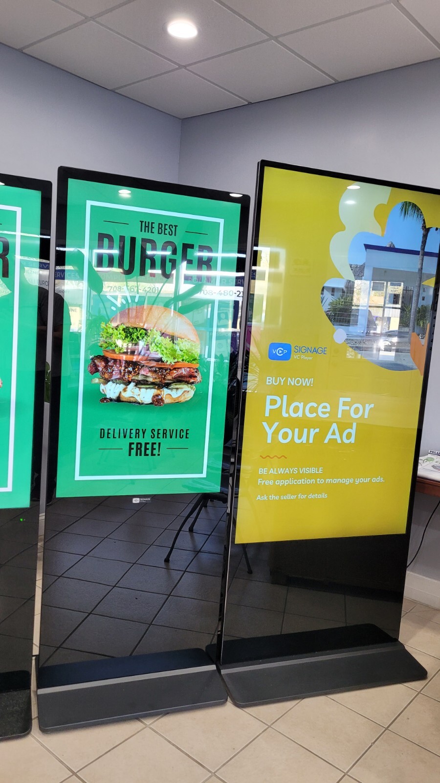 Digital Signage Advertising Display LCD Standing Screen 65&Prime;