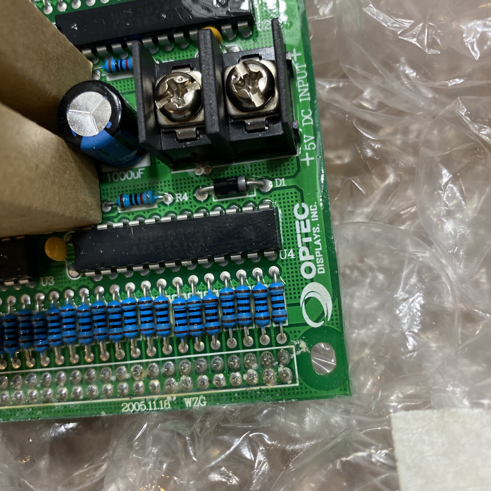 Optec Sign Driver 41zdrv17c0808mra.3 Input Output Control Board Zdr 8×8 Display