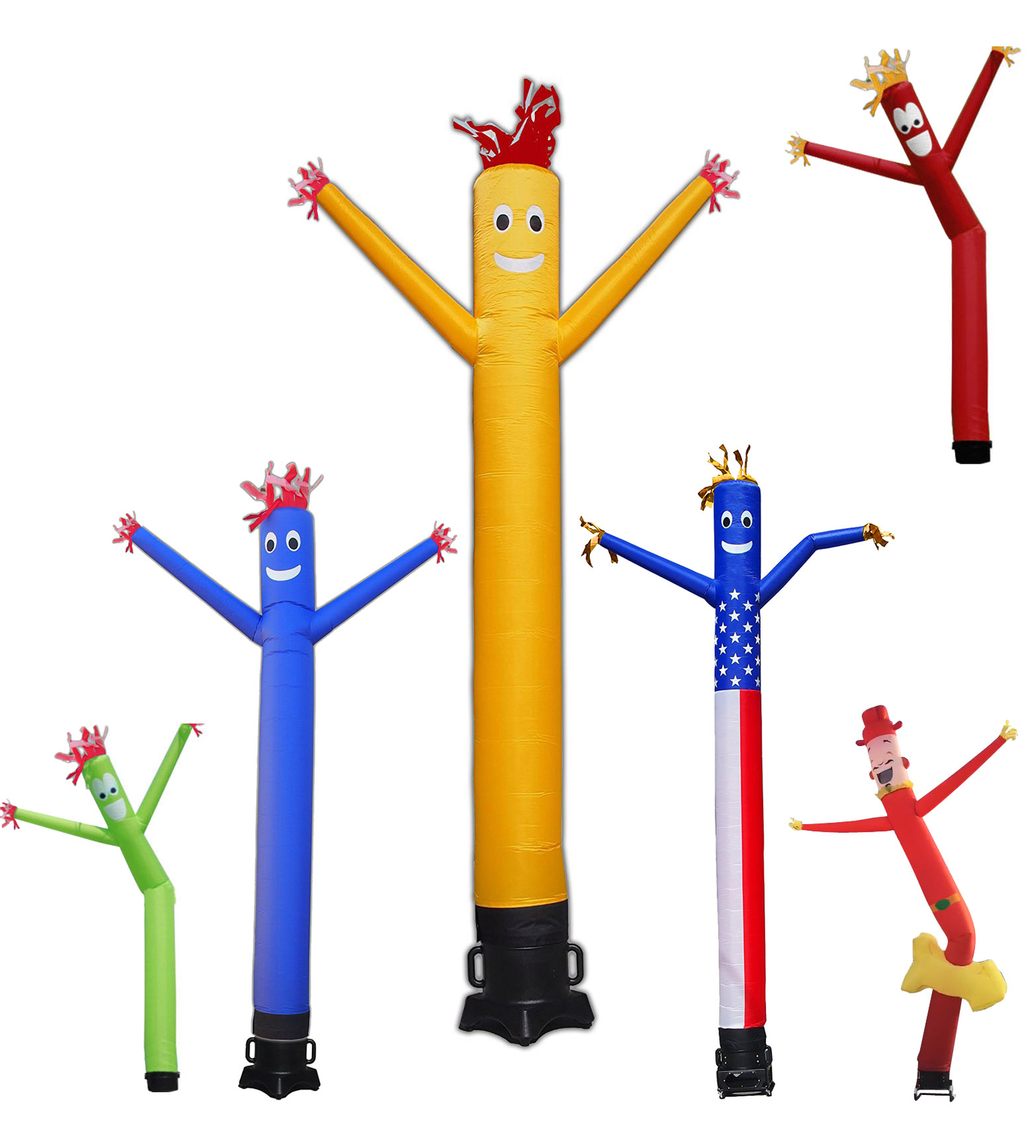 10/20FT Inflatable Advertising Air Wind Tube Puppet Wavy Man Dancer (NO Blower)