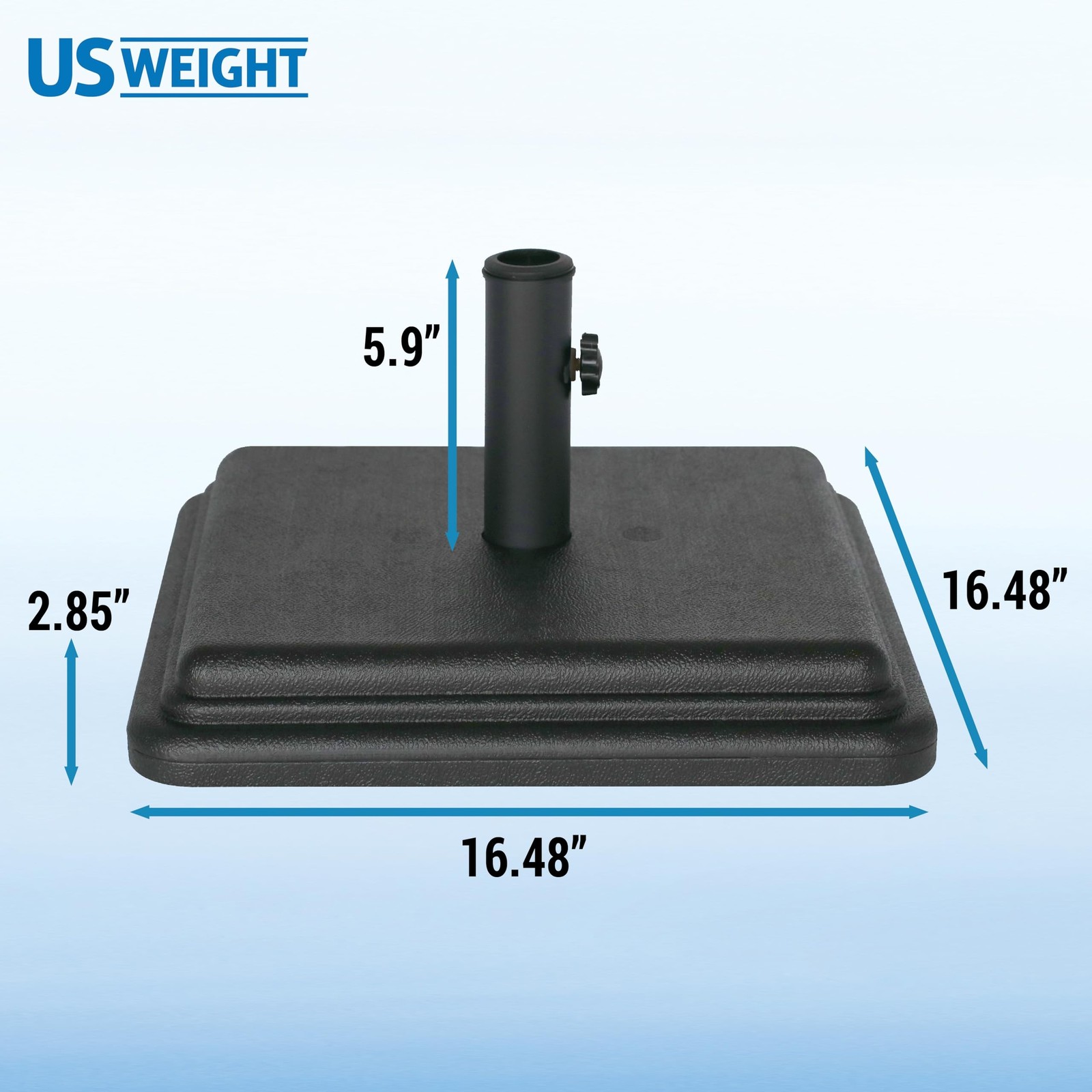 US Weight 40 Pound Umbrella Base – Weighted Umbrella base For Use With Patio …