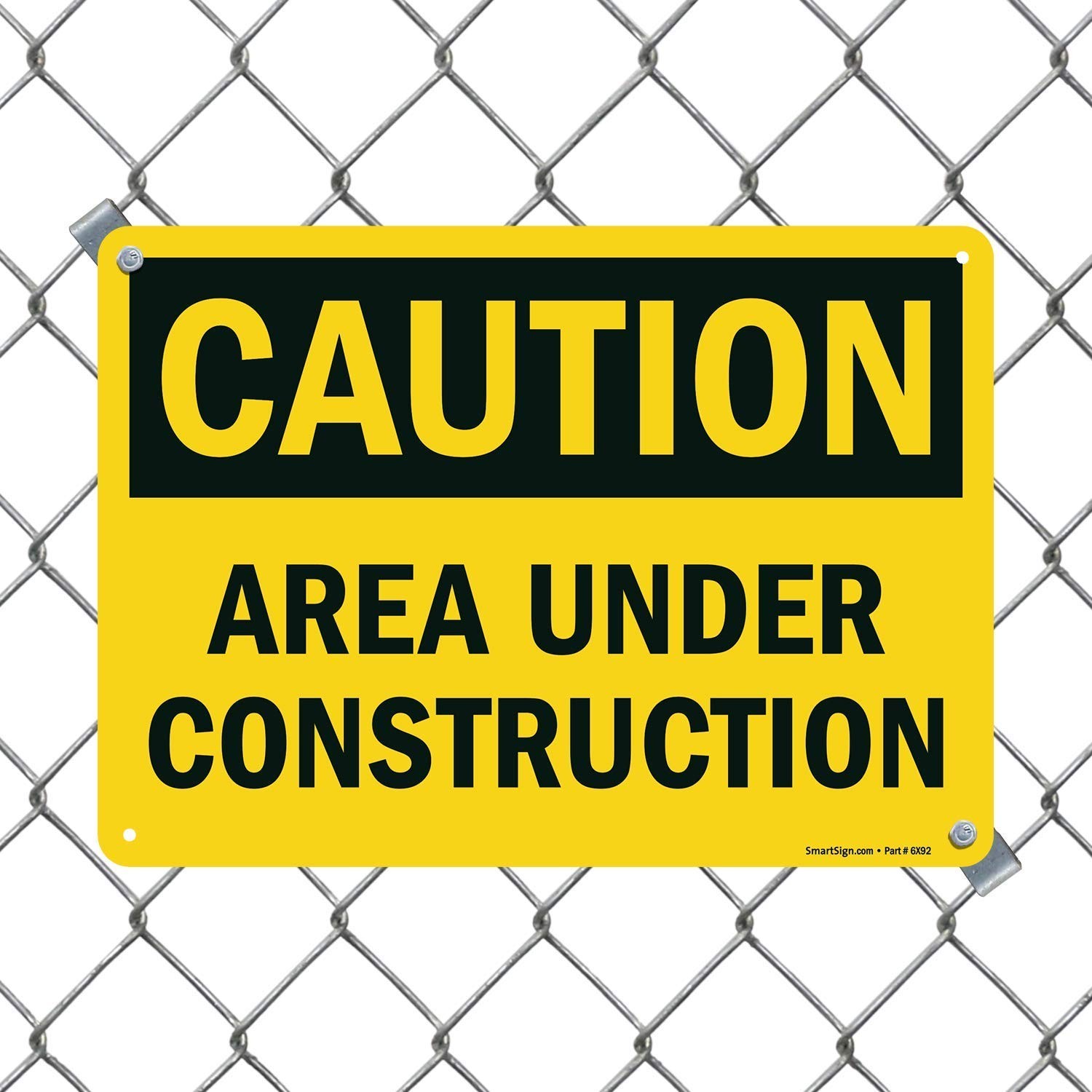 Professional Caution Sign 10×14 – Durable Plastic for Indoor/Outdoor Use