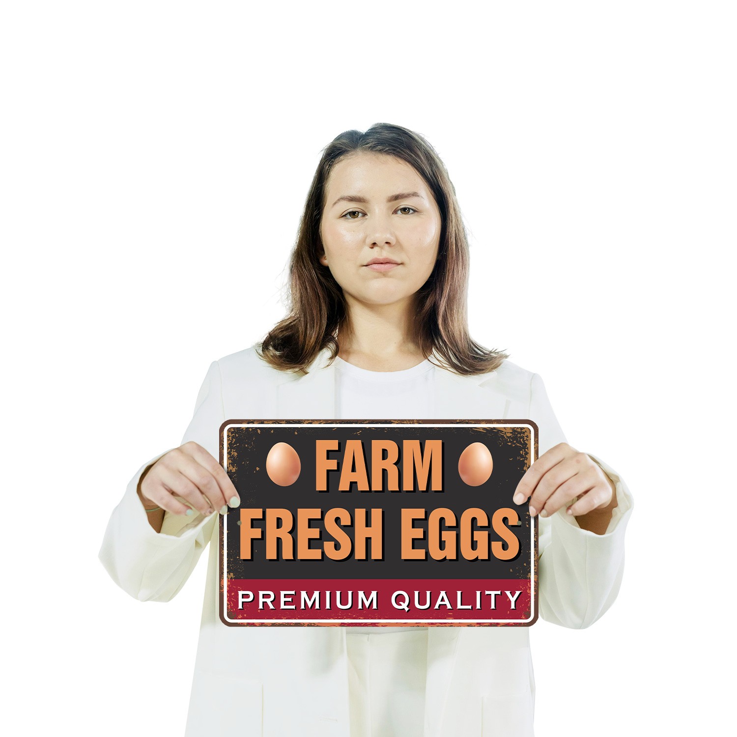 Farm Fresh Eggs Street Sign Laid Daily Since Forever Perfect for Coops Farm