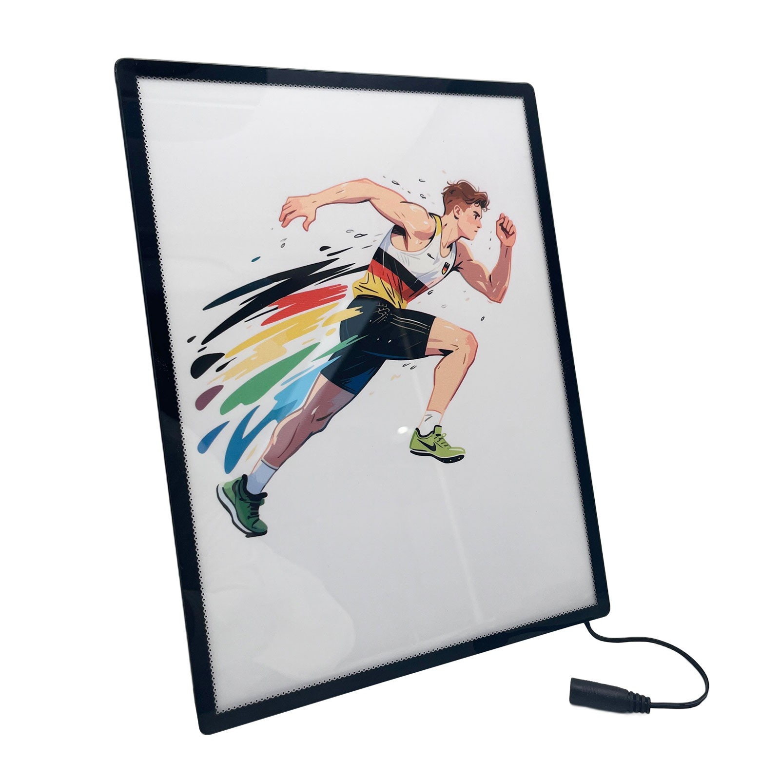 A3 Backlit Movie Poster Frame Aluminum Snap Frame Wall Mounted LED Ads Display
