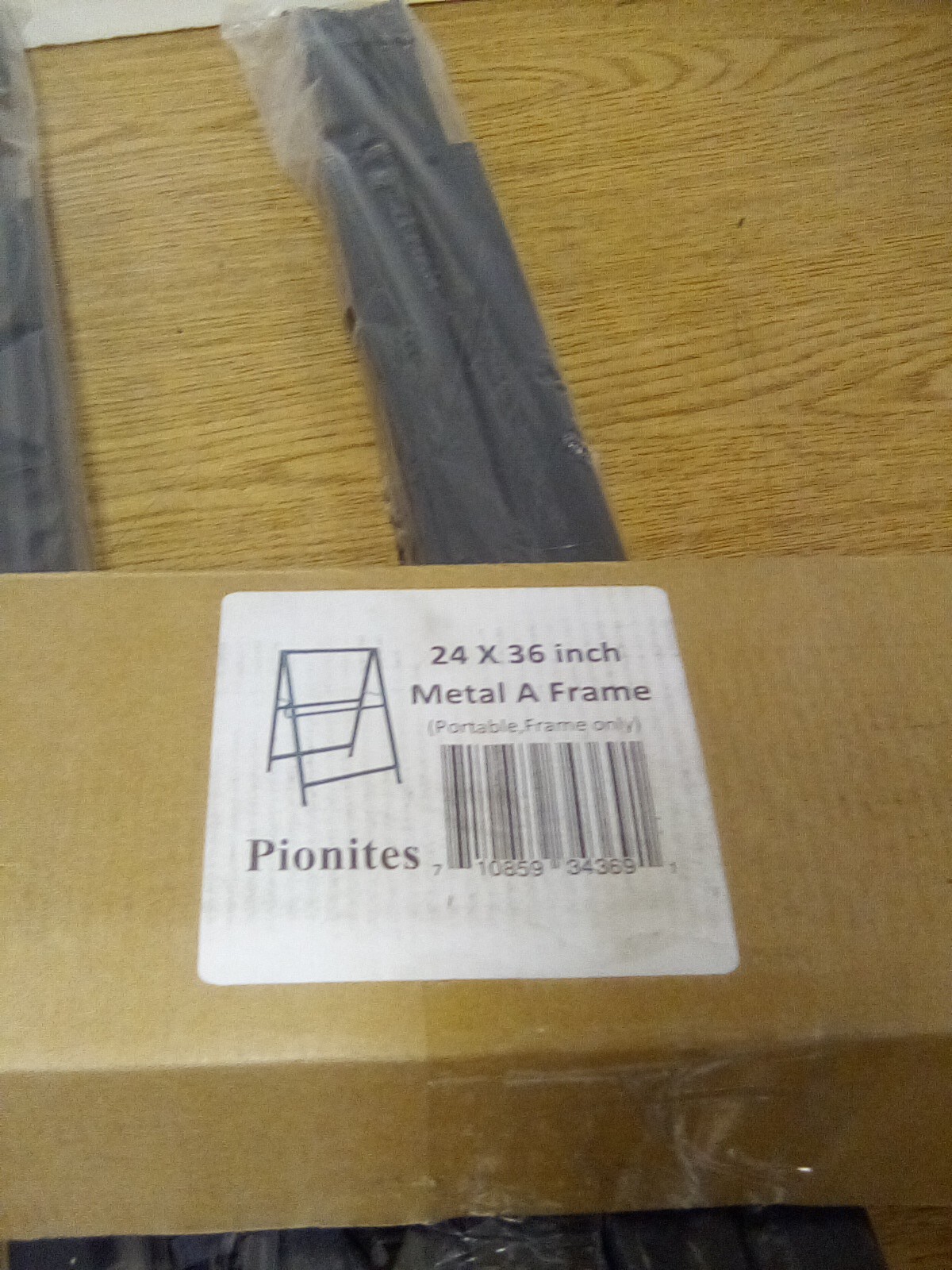 Pionites Heavy Duty 24X36 Inch Double Sided Metal A Frame Sidewalk Sign