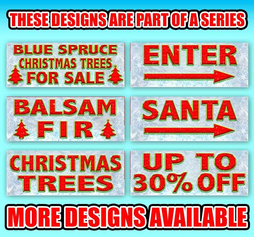UP TO 20% OFF Advertising Vinyl Banner Flag Sign Many Sizes Available CHRISTMAS