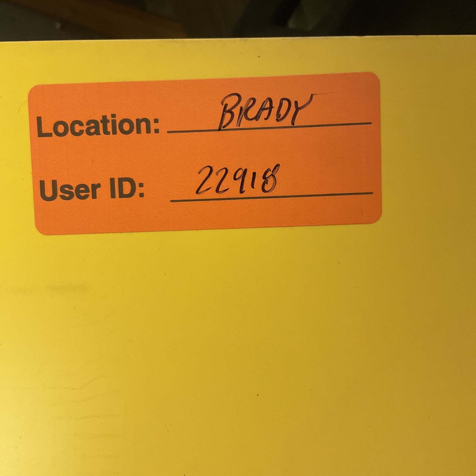 Osha Ansi Caution Sign Low Overhead Clearance 10&Prime;x14&Prime; Brady Yellow Rigid Plastic