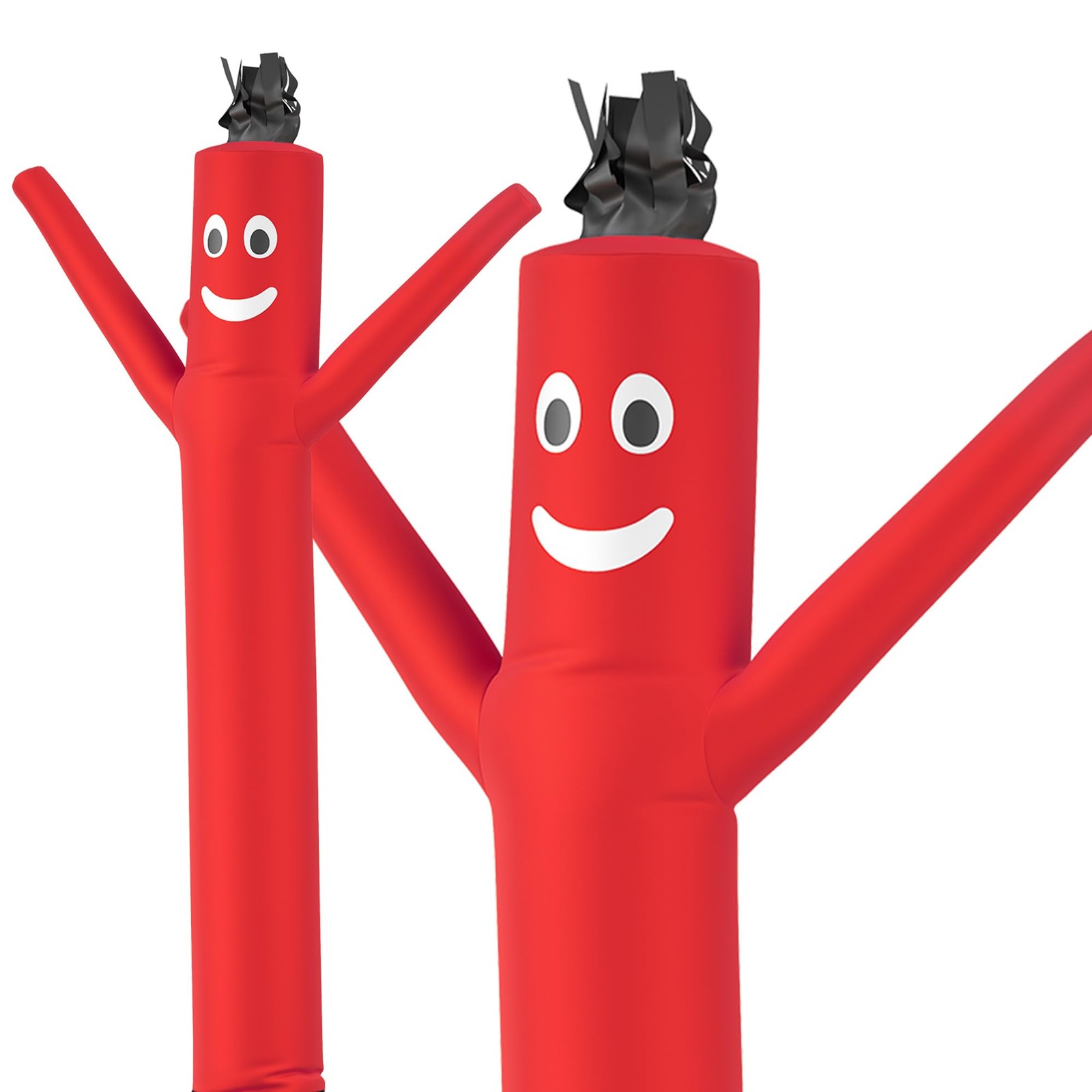 Red 6 Ft Air Dancers Wacky Waving Inflatable Tube Man Attachment No Blower