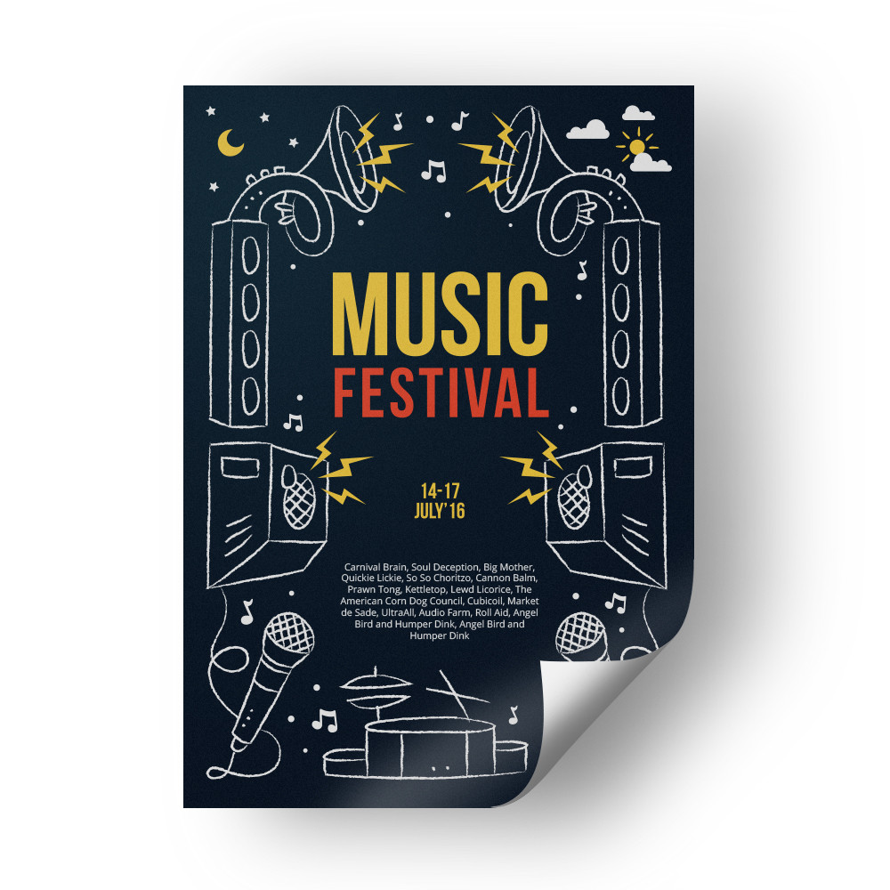 Full Color Custom Poster Print Heavy Poster Paper – FREE SHIPPING