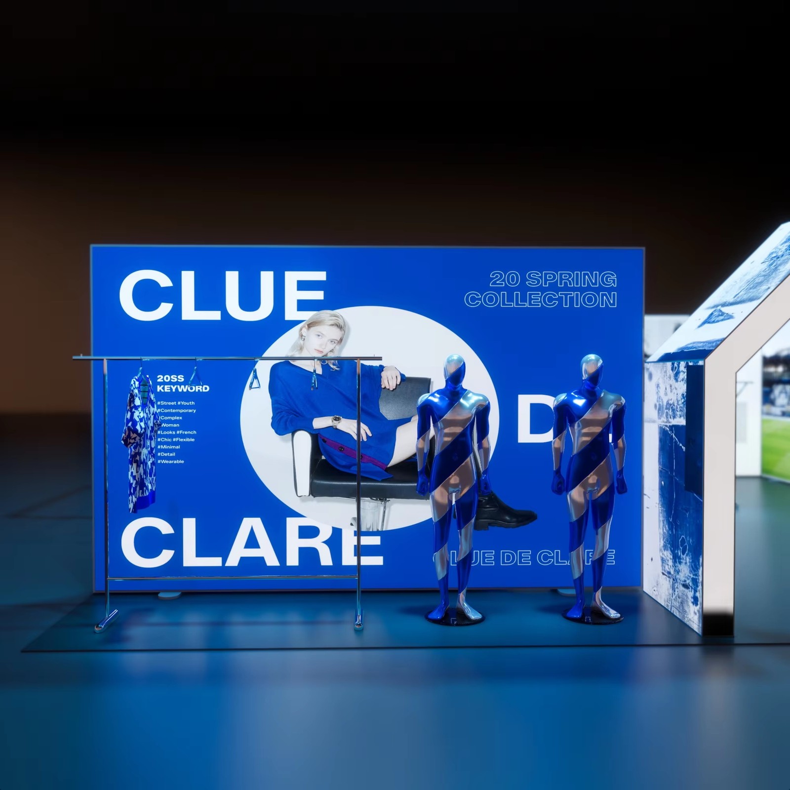 SEG Light Boxes Led Backlight Trade Show Display Booth Stand with Custom Print