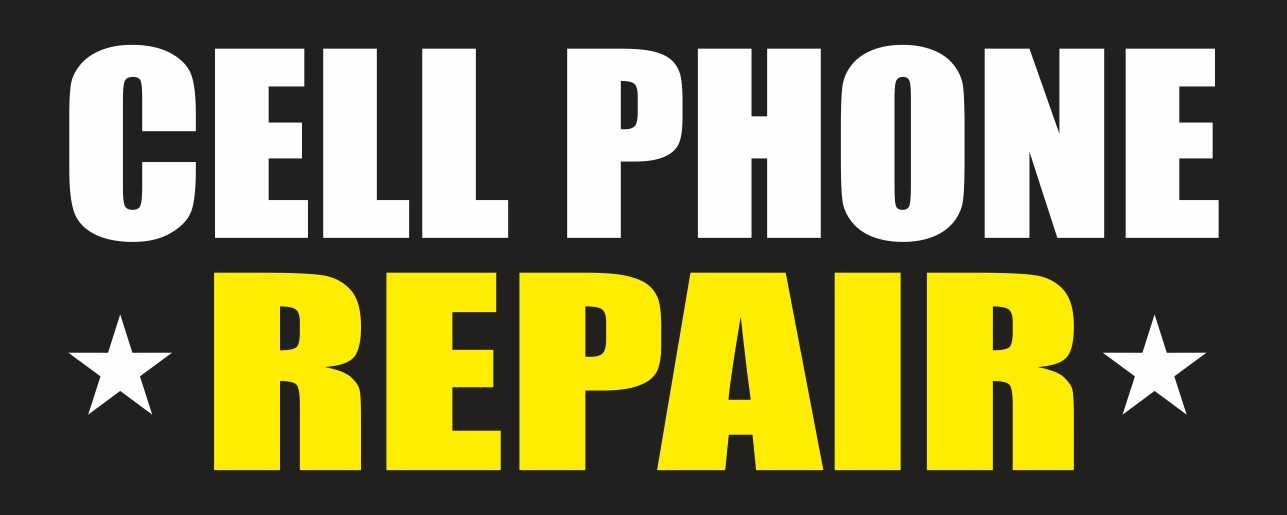 CELL PHONE REPAIR Advertising Banner Vinyl Mesh Sign unlock buy service tablets
