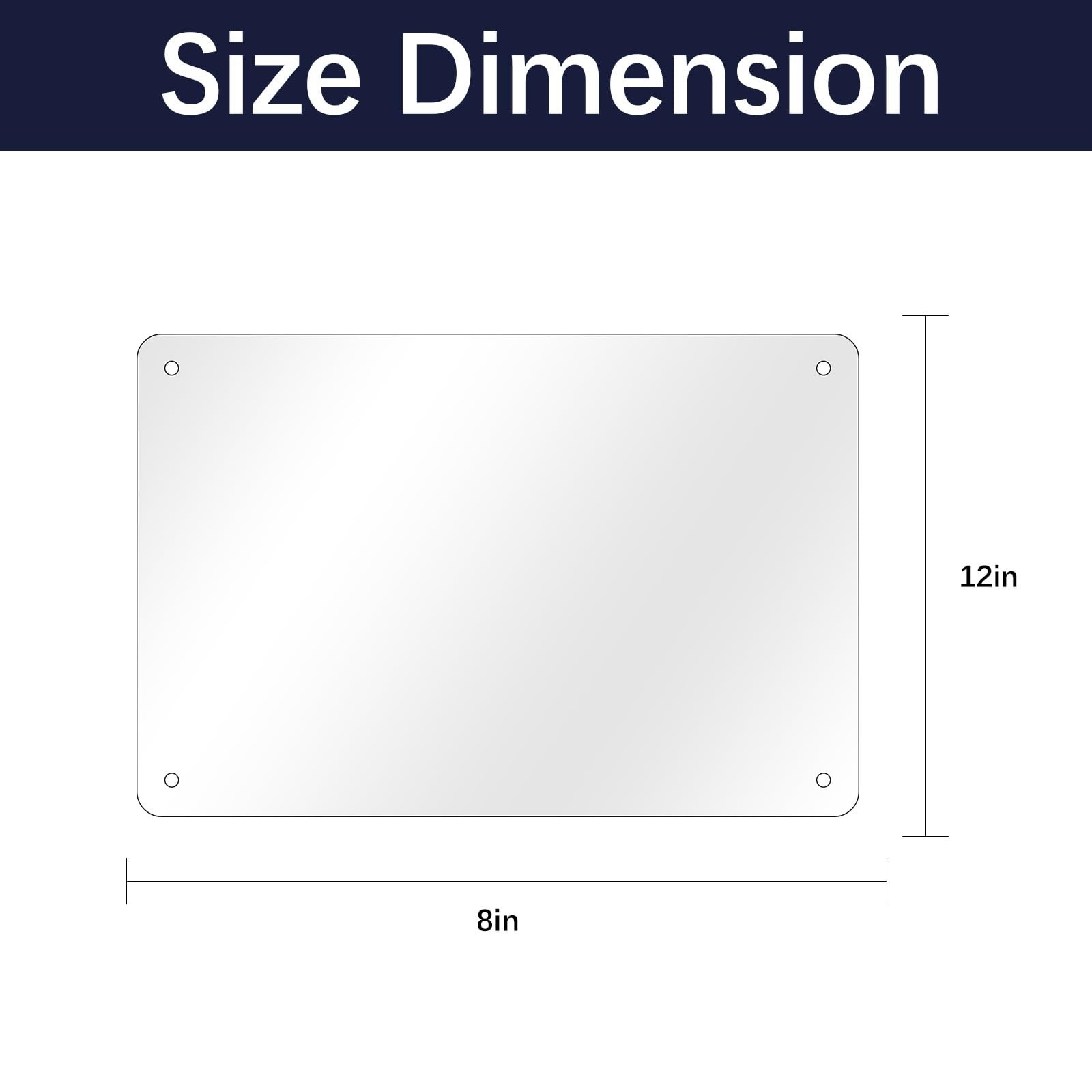 12 pcs 8 X 12 inch sublimation metal sign blanks, Aluminum sublimation sign b…