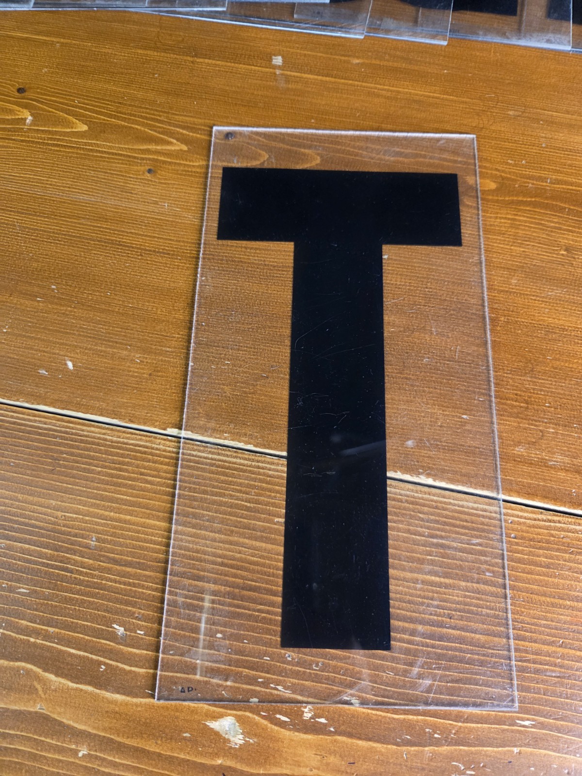 38 Vintage Plastic 9&Prime; Marquee Mixed Letters For Outdoor Sign Black Used