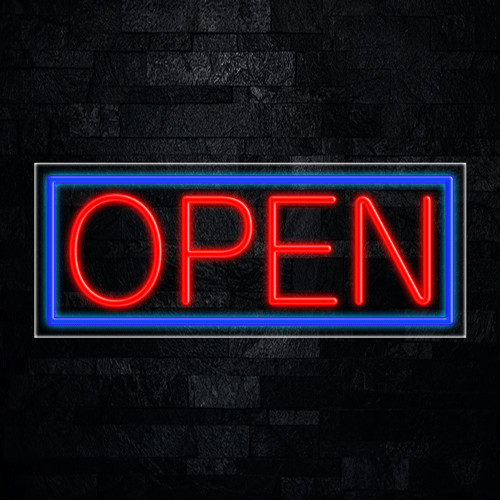 Open LED Neon Sign 30&Prime;L x 12&Prime;H #30001