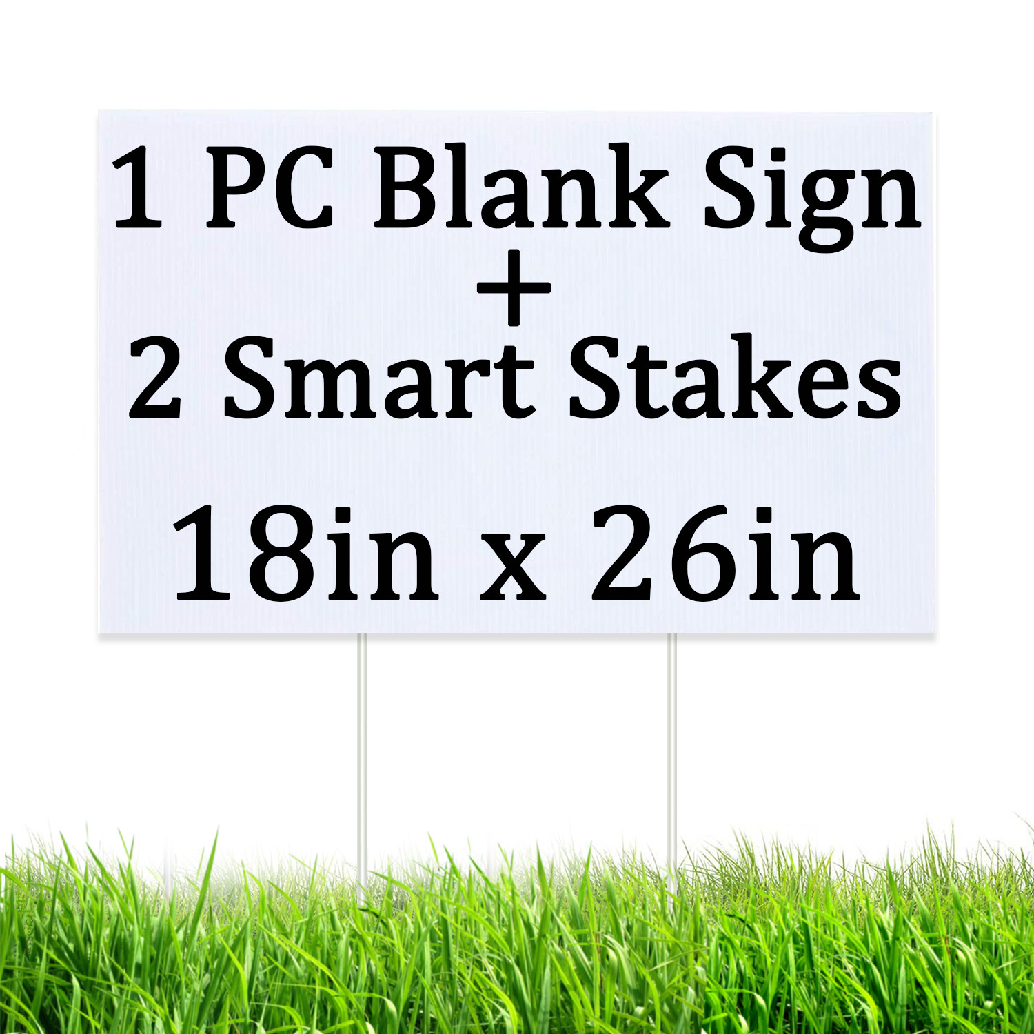 (1/5/10/15/20Pack) Blank Yard Sign Sheets 13×17&Prime;/18×26&Prime;Blank Sign Poster Boards