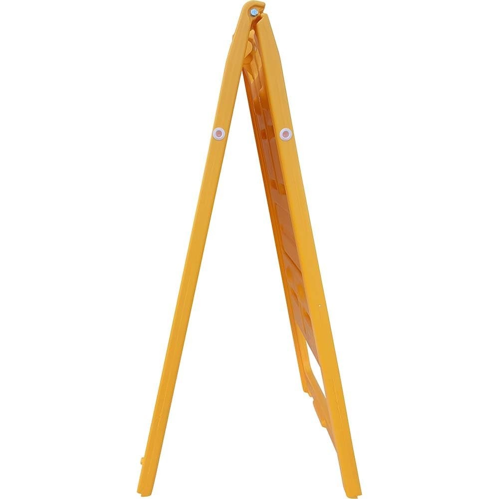 School Crossing Sign Minicade A Frame 36×13 In. Yellow/Green REFLECTIVE 2 Units