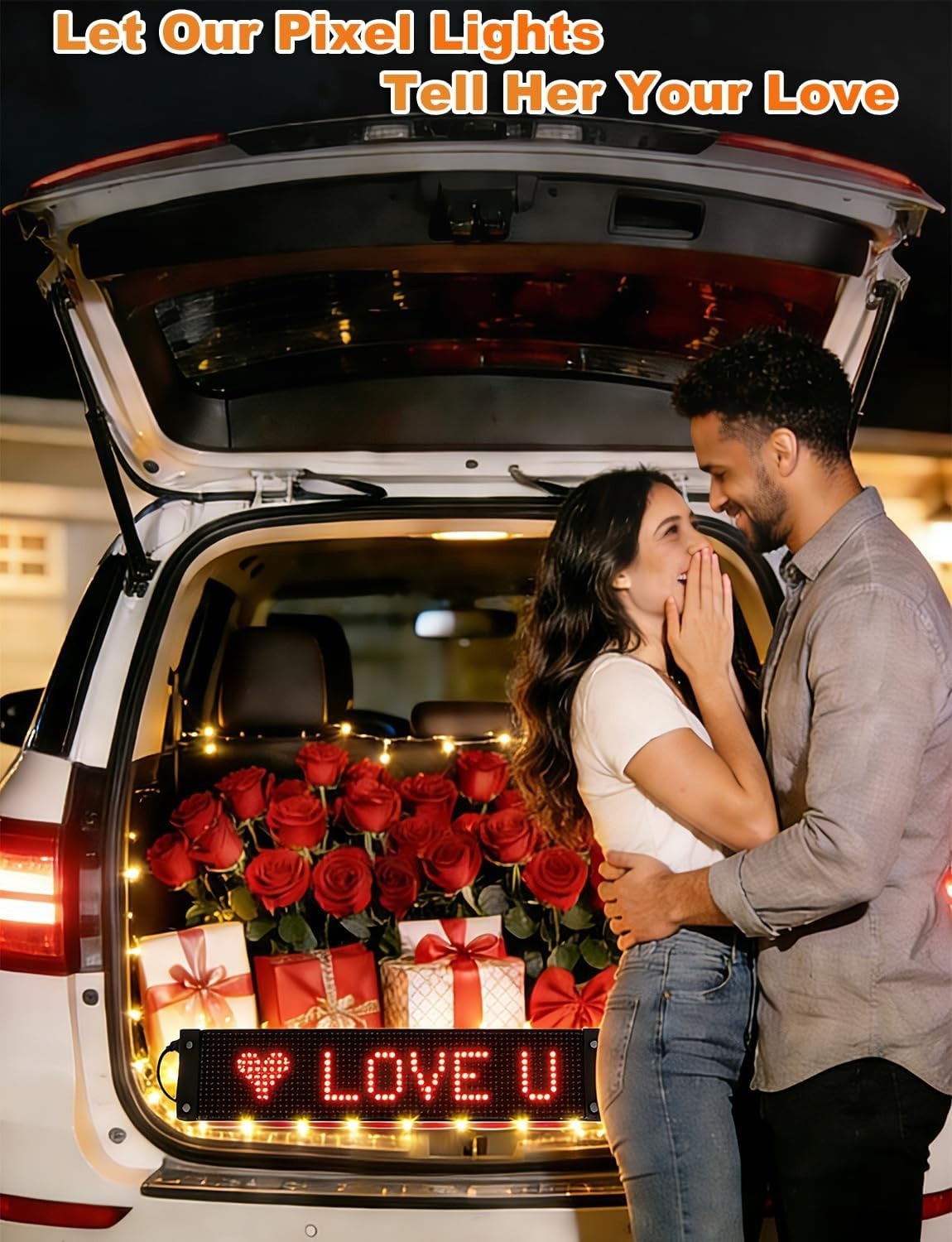 Flexible LED Scrolling Display for Vehicles and Promotions – 23.5 » x 4.7 »