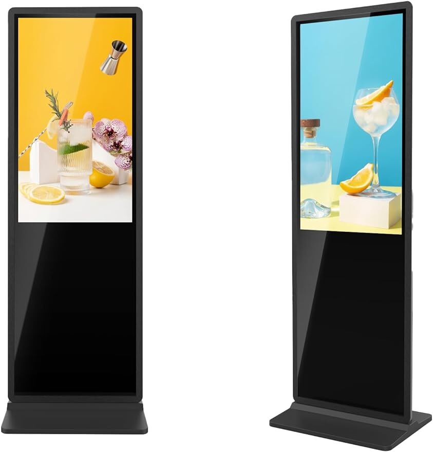 Indoor Floor Standing Digital Signage 1080P LCD Screen Advertising Display Kiosk