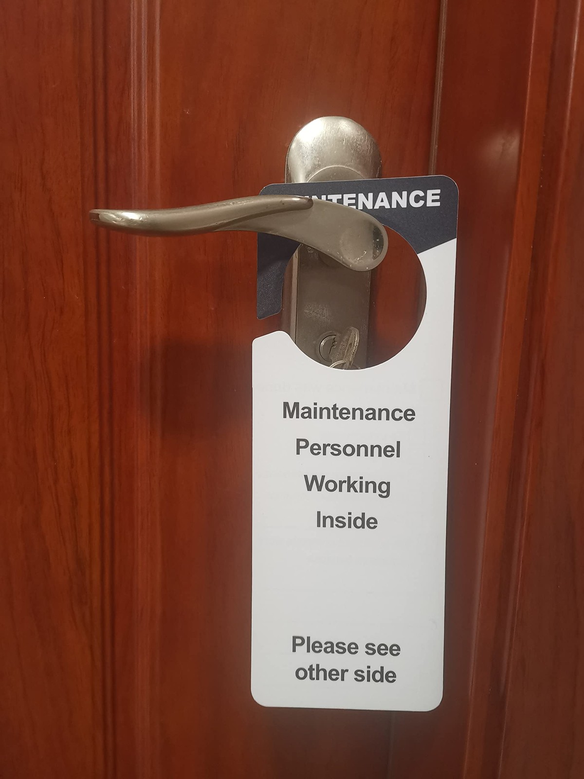 30 Packs Maintenance Door Hanger Tags for Property Management 9.5×3.5