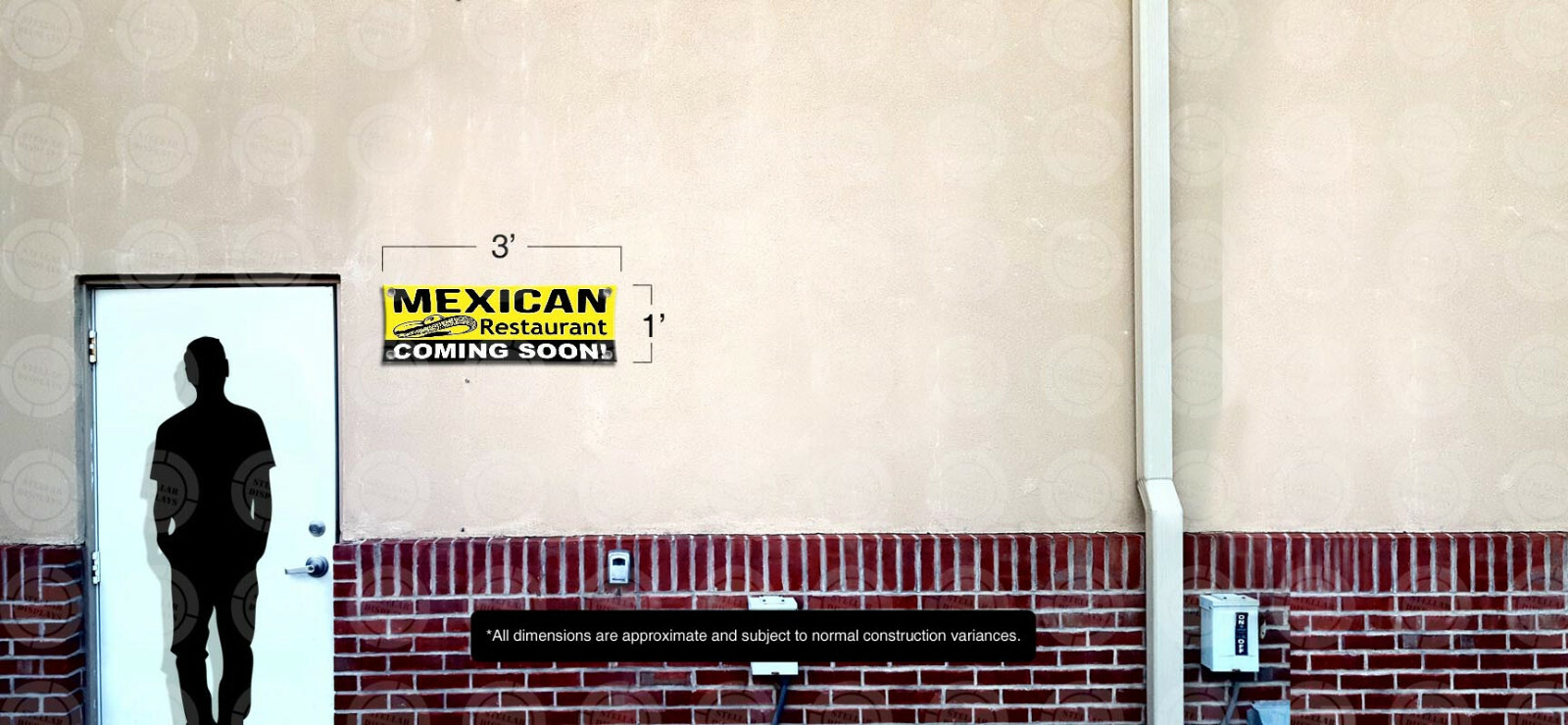 MEXICAN Restaurant Coming Soon Banner Vinyl Display Sign Poster Comida Mexicana