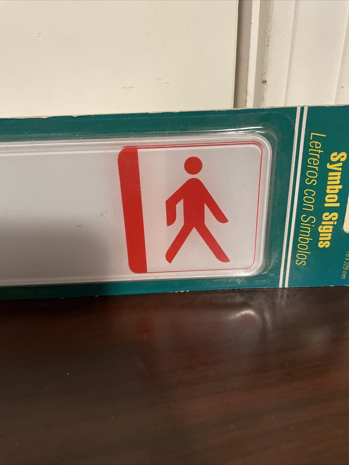 Hillman Symbol Exit Signs 3×9” 839846