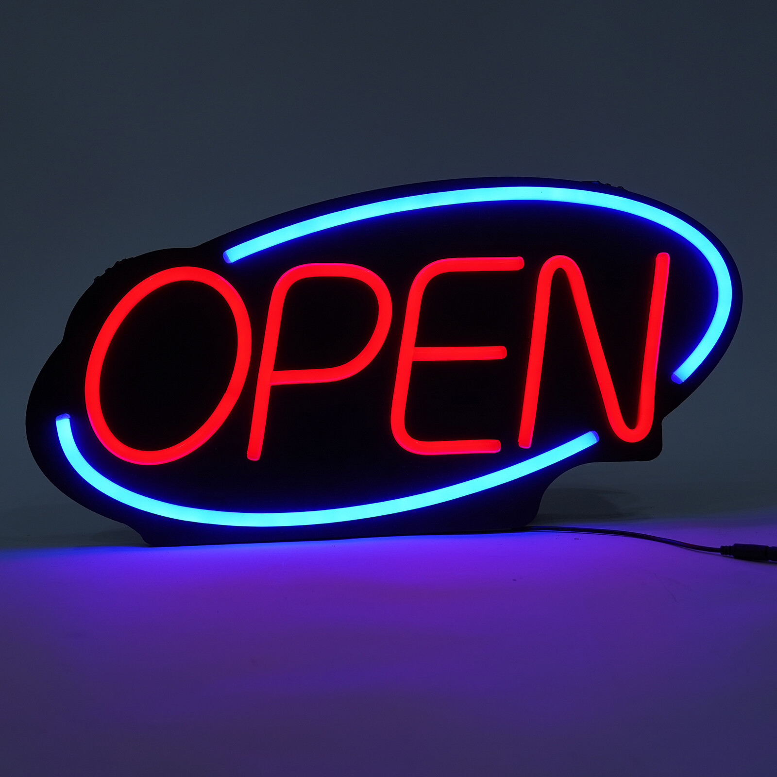 24&Prime; inch LED Open Sign Neon Bright for Restaurant Bar Club Shop Store Business