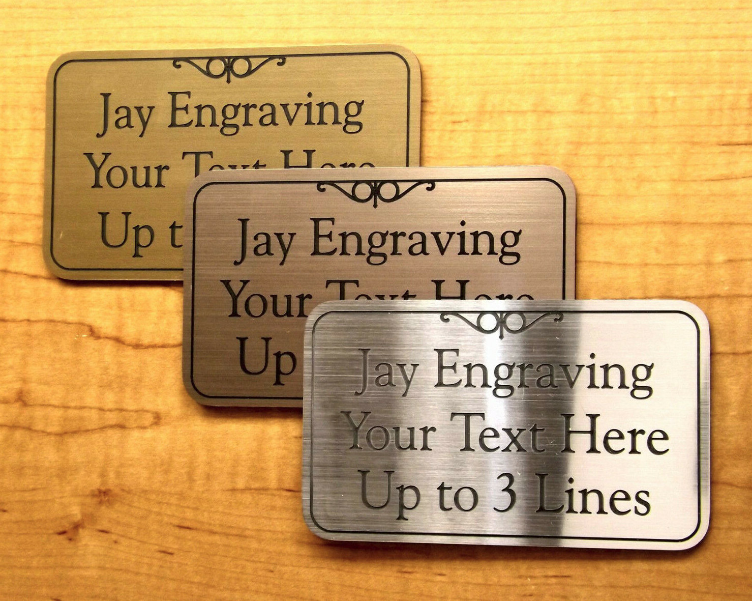 Custom Engraved 3&Prime;x5&Prime; Office Suite Wall or Door Sign  Plaque Plate Placard