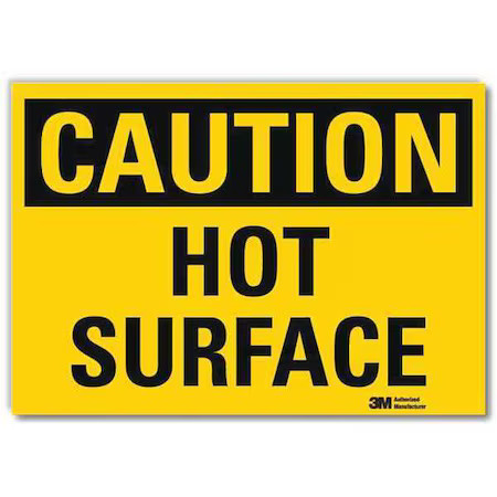 Lyle U4-1428-Rd_10X7 Safety Sign, 7 In Height, 10 In W, Reflective Sheeting,