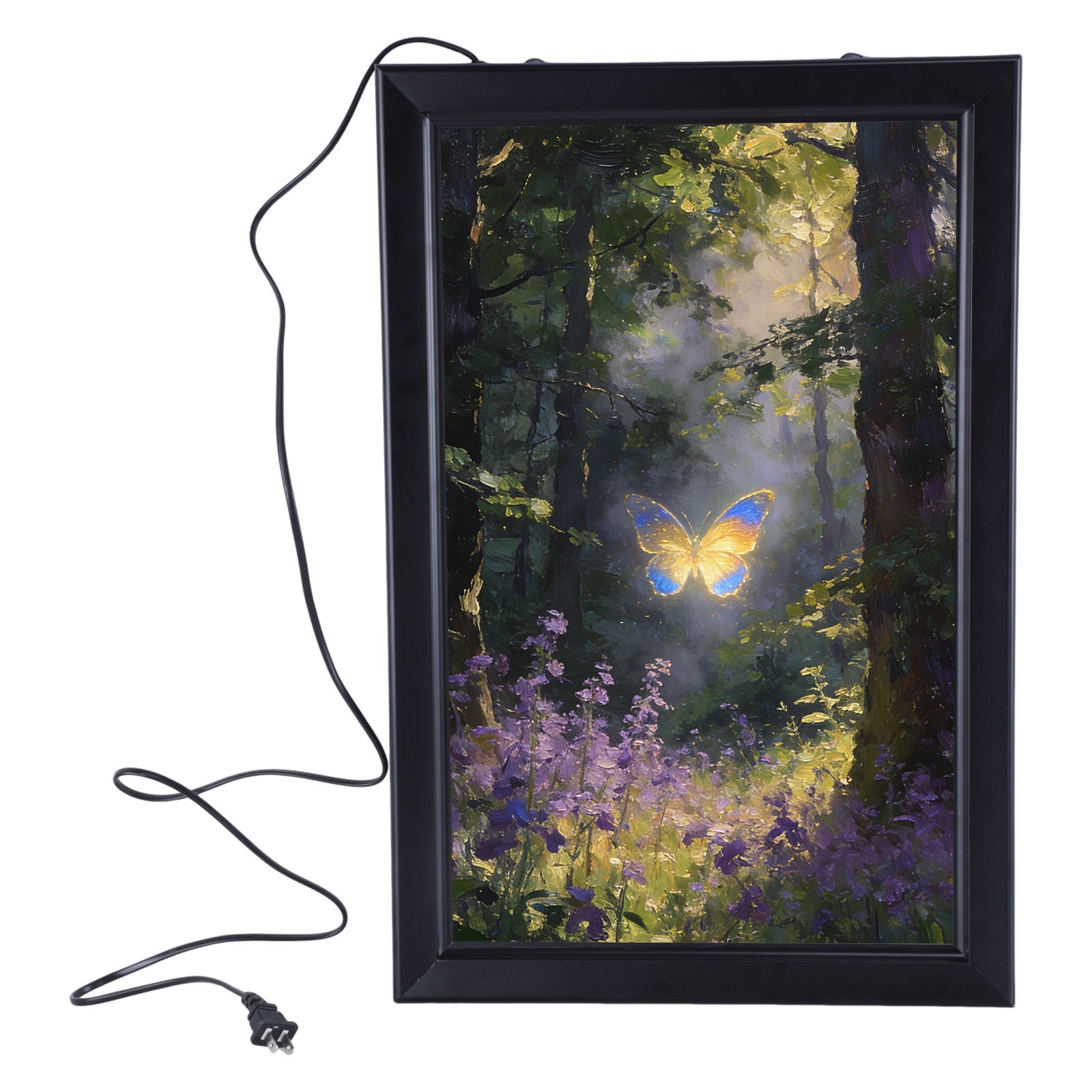 LED Wall Mount Backlit Poster Lightbox Light Up Frame with Dimmer, 16×24 Inch