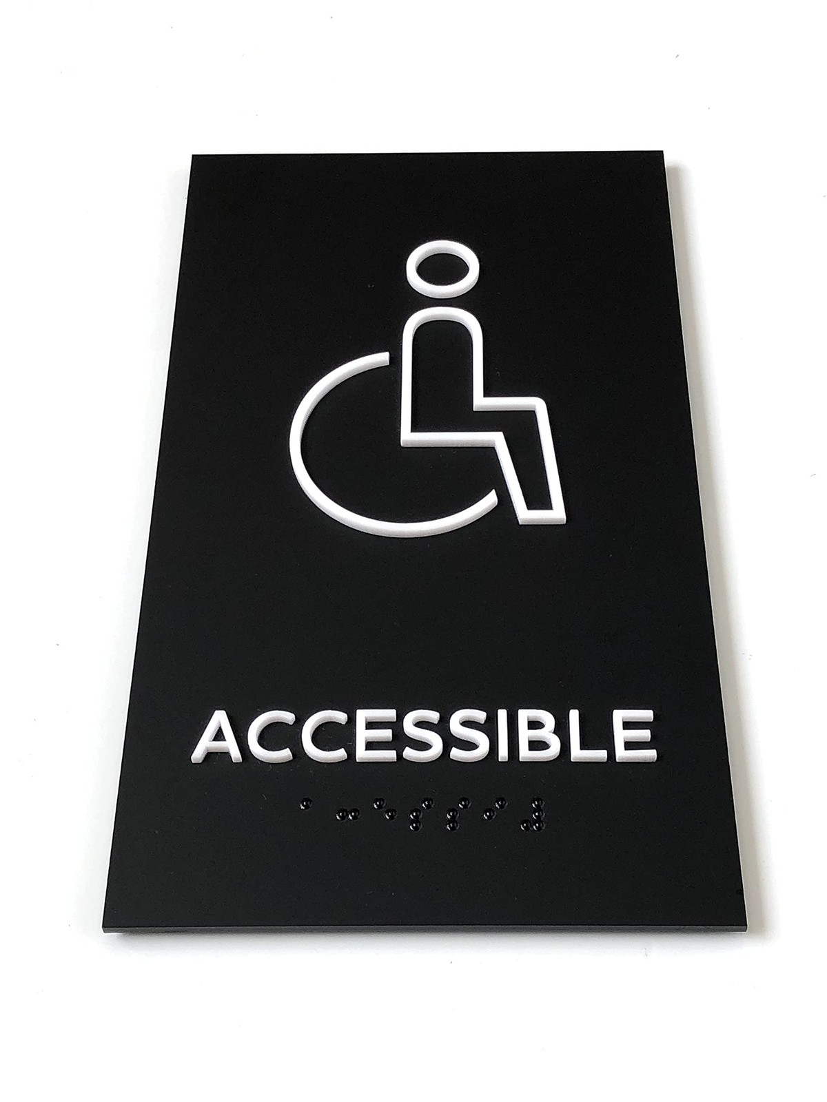 Kubik Letters Handicap Sign – Handicap Accessible Sign – Wheelchair Accessibl…